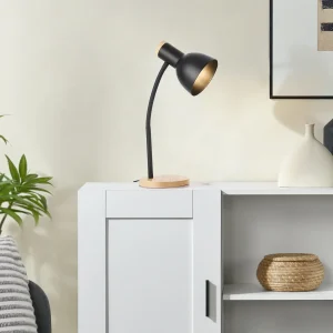 Woodley bordslampa svart [lux.pro]